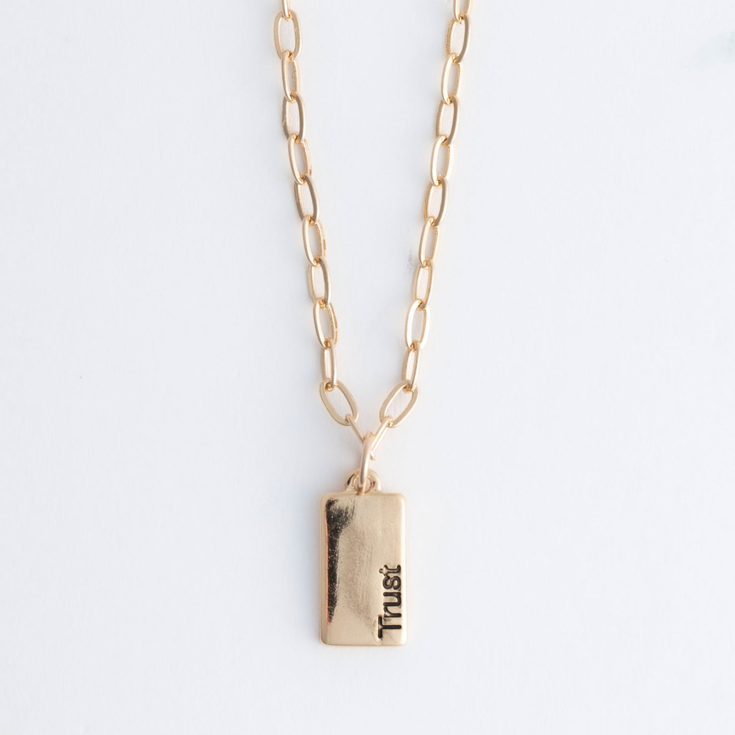 Amira Trust Greeting Card Necklace