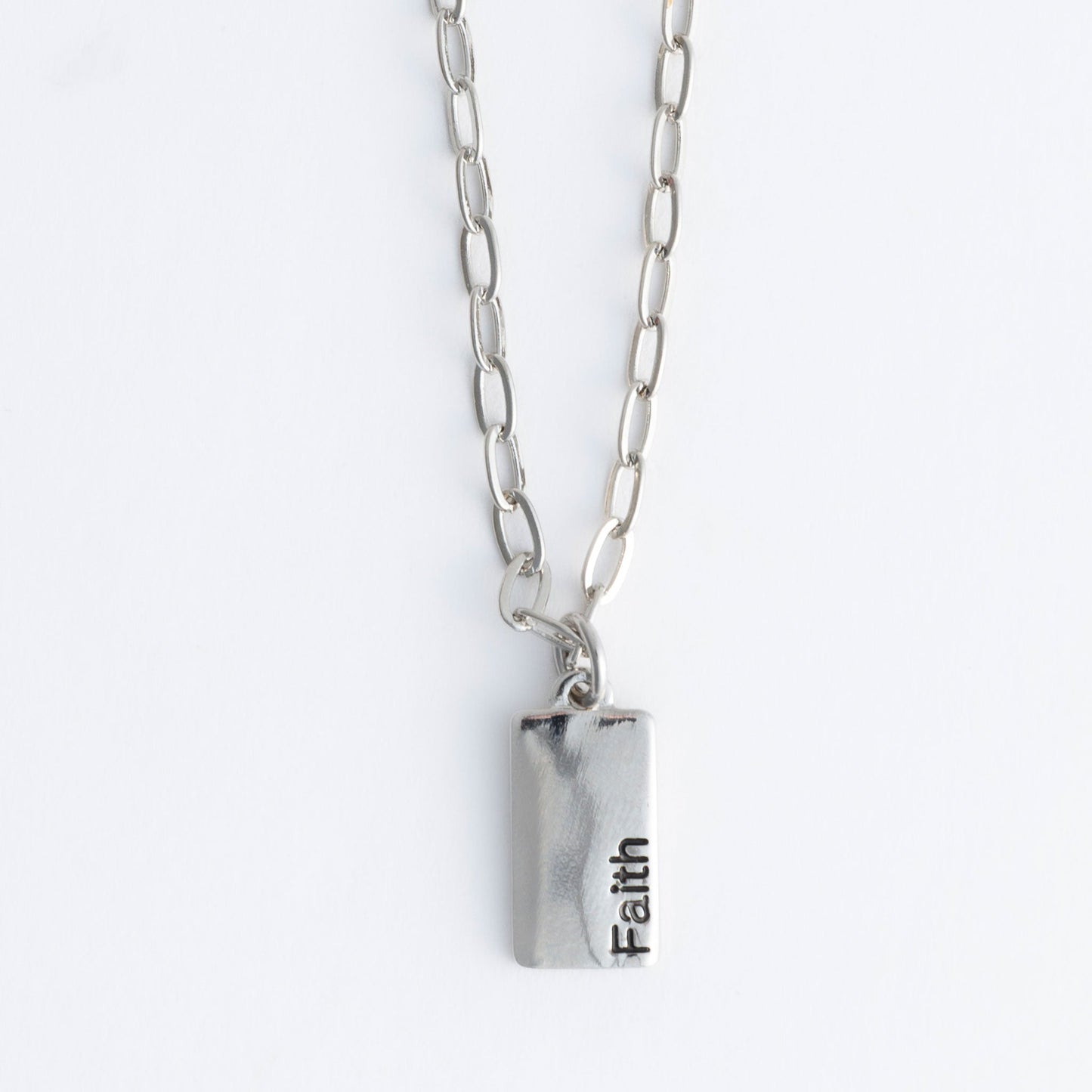 Amira Faith Greeting Card Necklace