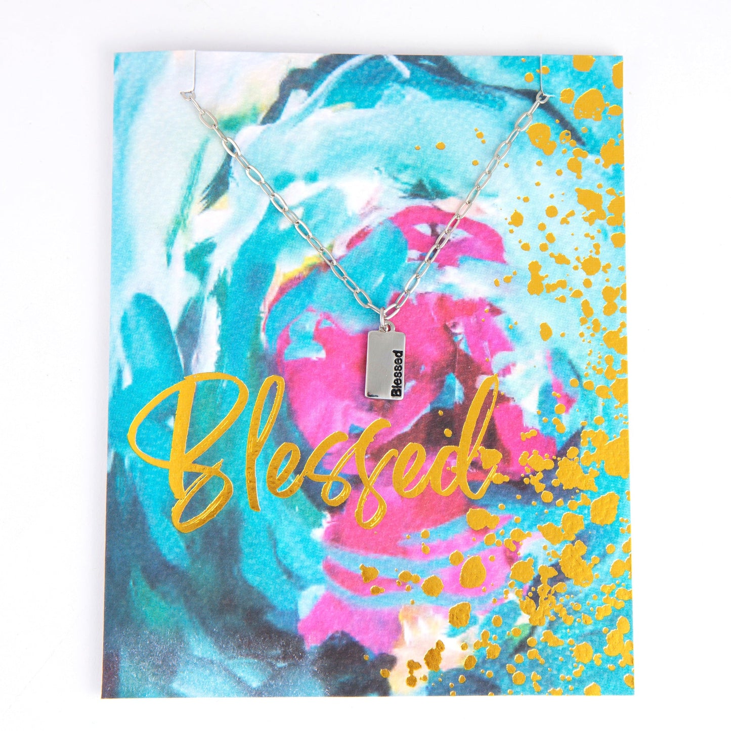 Amira Blessed Greeting Card Necklace