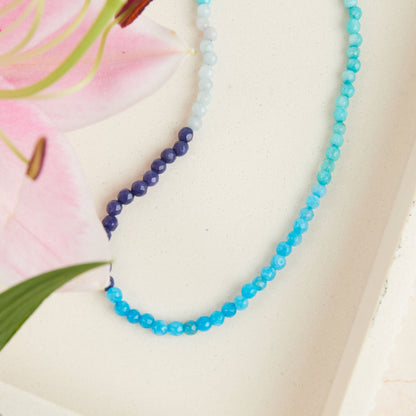 Maren Genuine Stone Ombre Necklace