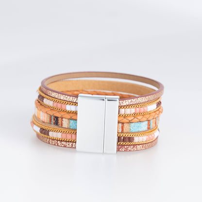 Arizona Multi Row Magnetic Bracelet