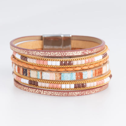 Arizona Multi Row Magnetic Bracelet