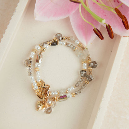 Aveline Multi Row Toggle Bracelet