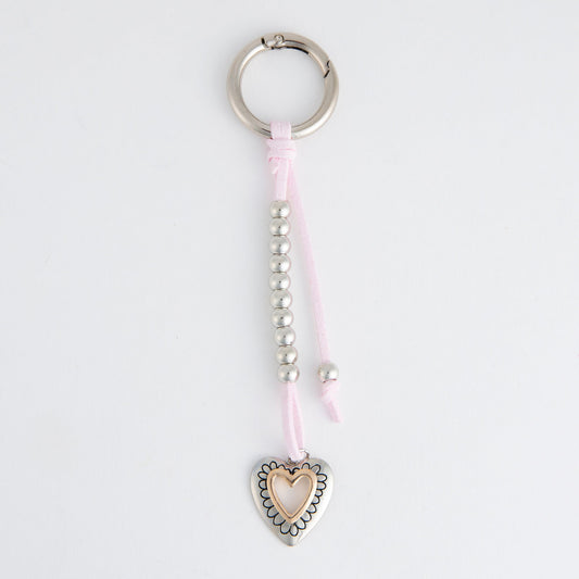 Quinn Heart Keychain