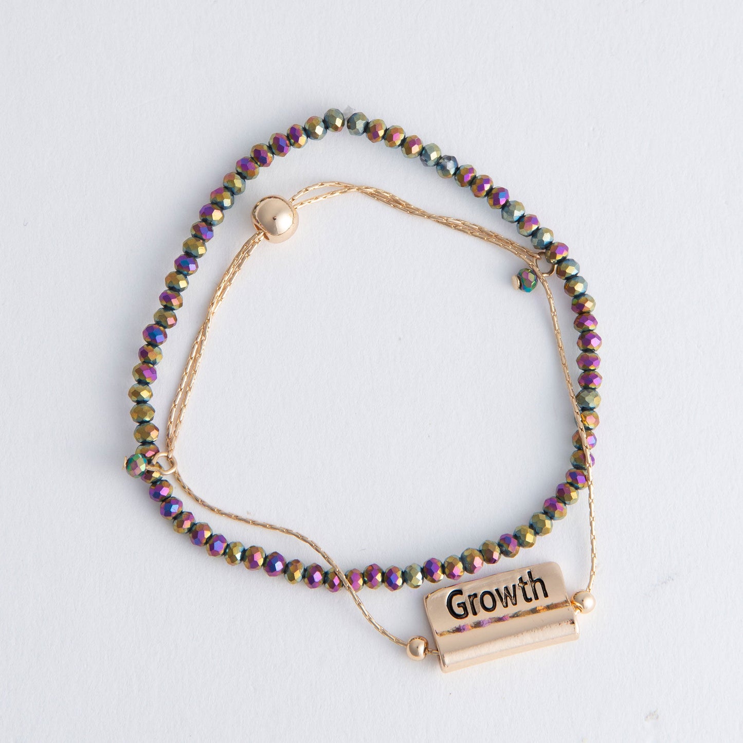 1234 Growth Angel Numbers Bracelet