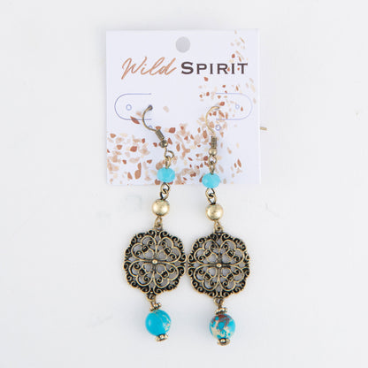 Wild Spirit Beaded Boho Earrings