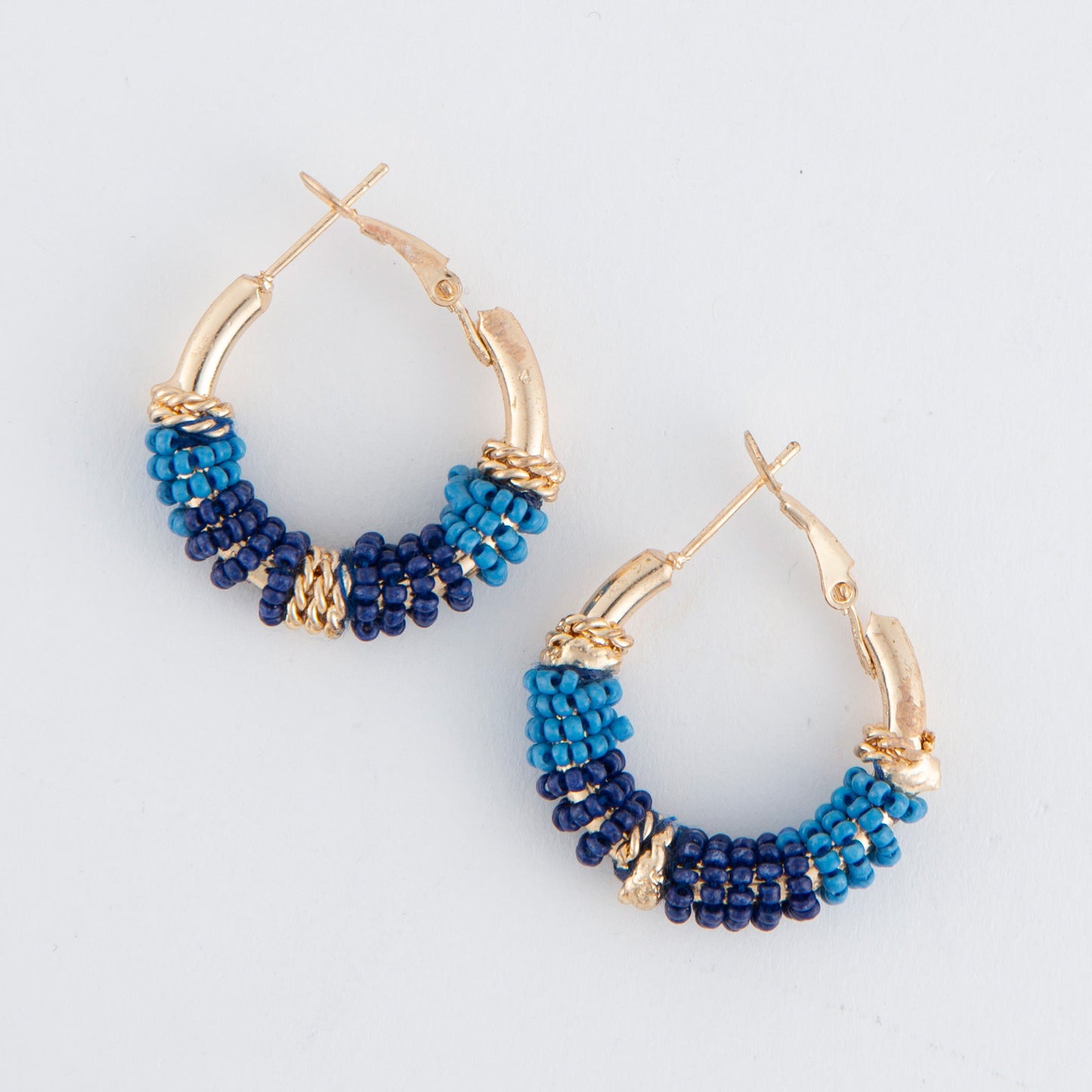 Irie Seed Bead Hoop Earrings