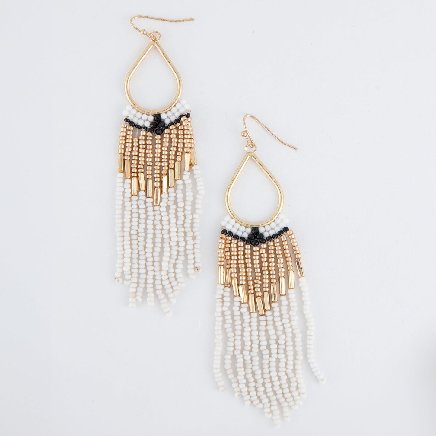 Irie Beaded Teardrop Earrings