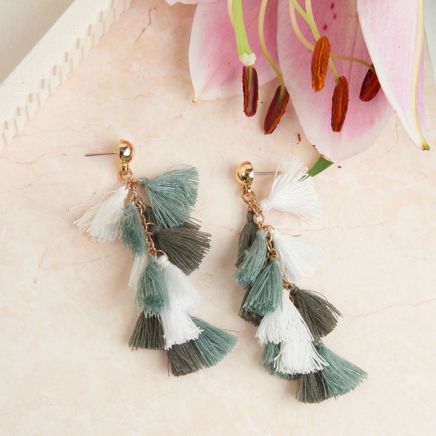 Zephyr Tassel Earrings