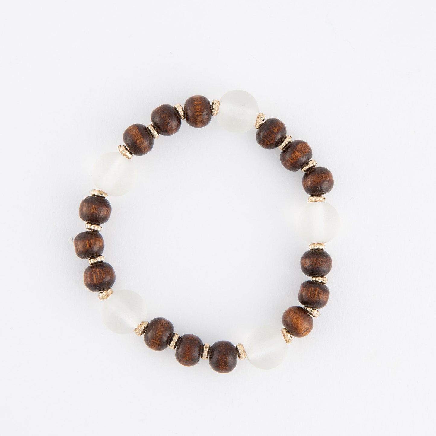 Aya Wooden Bracelet Set