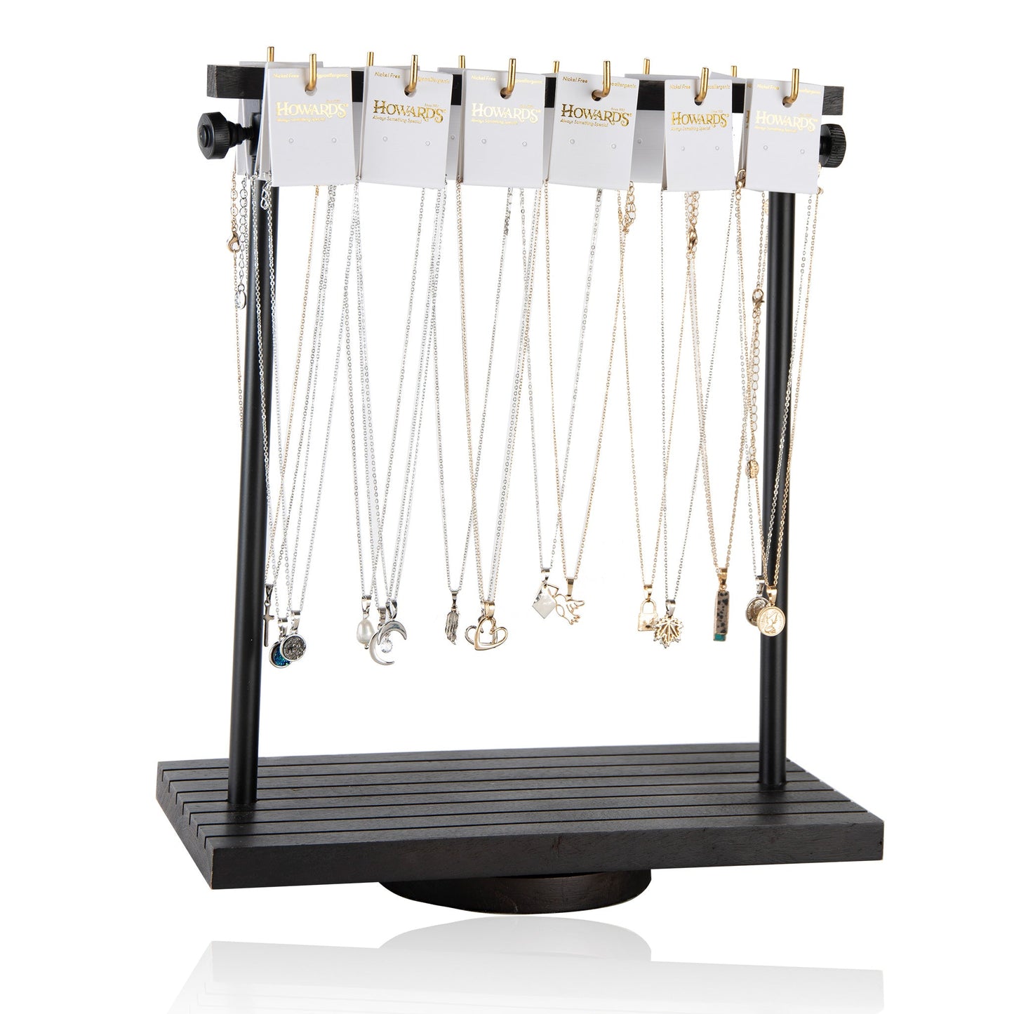 36 Piece Dainty Charm Necklace Unit with Display