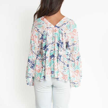 Kinsley Tiered Long Sleeve Blouse