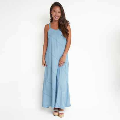 Bailey Chambray Maxi Dress