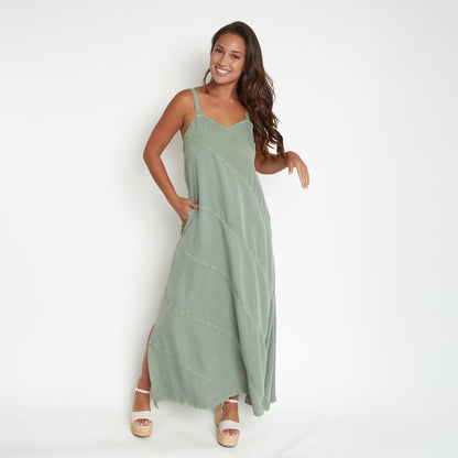 Bailey Chambray Maxi Dress