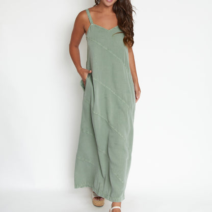 Bailey Chambray Maxi Dress