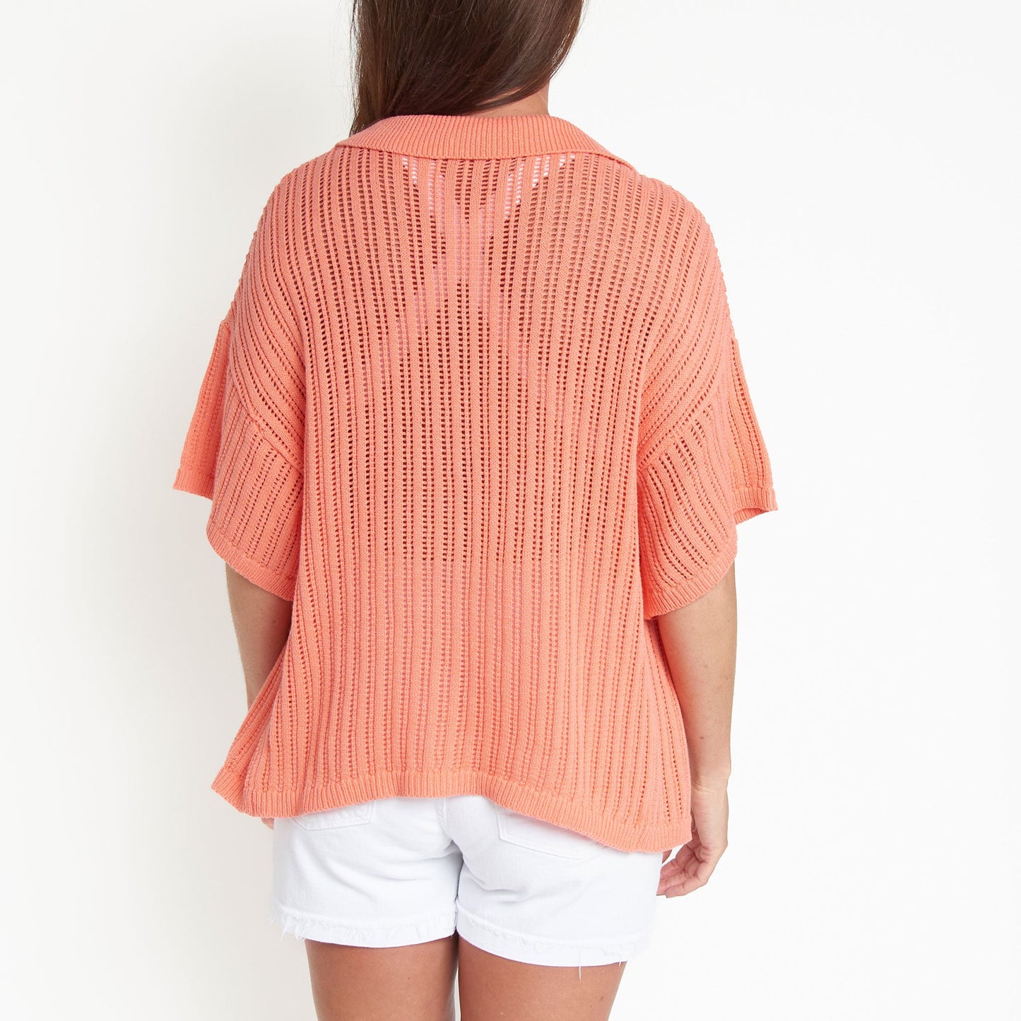 Catalina Short Sleeve Cover Up Top