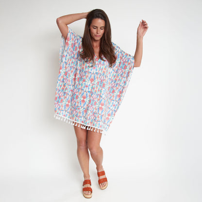 Naomi Hooded Poncho Cover Up