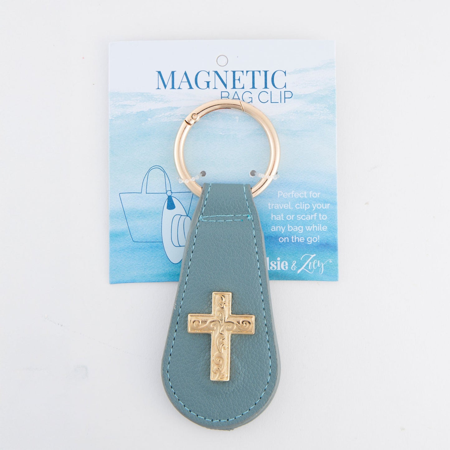 Avisa Faith Cross Magnetic Bag Clip