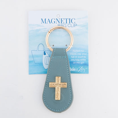 Avisa Faith Cross Magnetic Bag Clip