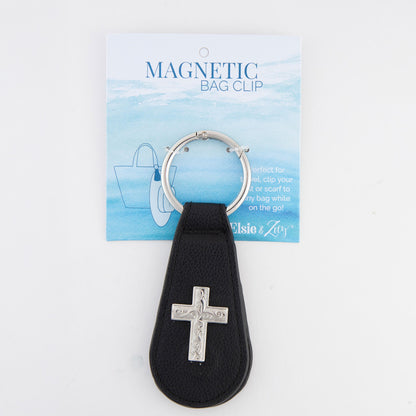 Avisa Faith Cross Magnetic Bag Clip