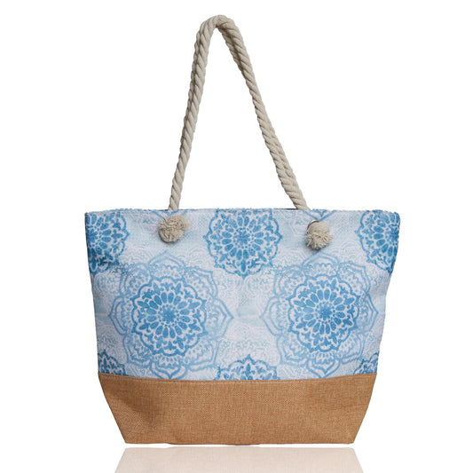 Barbados Canvas Beach Tote