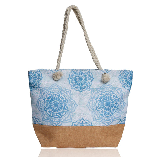 Barbados Canvas Beach Tote