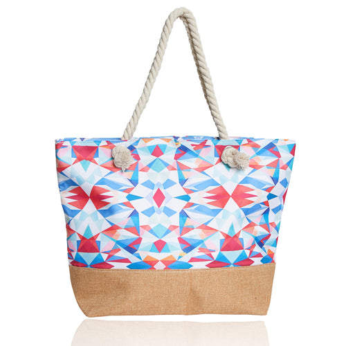 Barbados Canvas Beach Tote