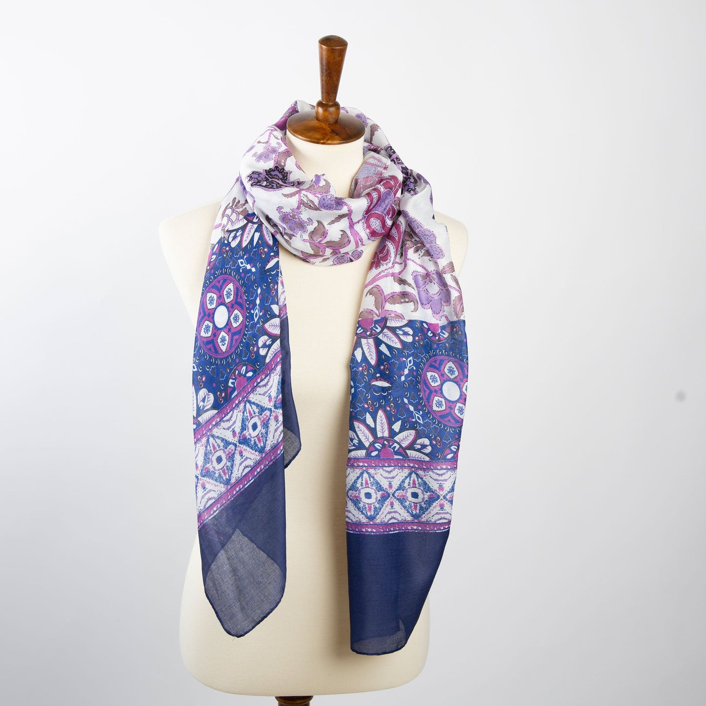 Taylor Floral Lightweight Scarf