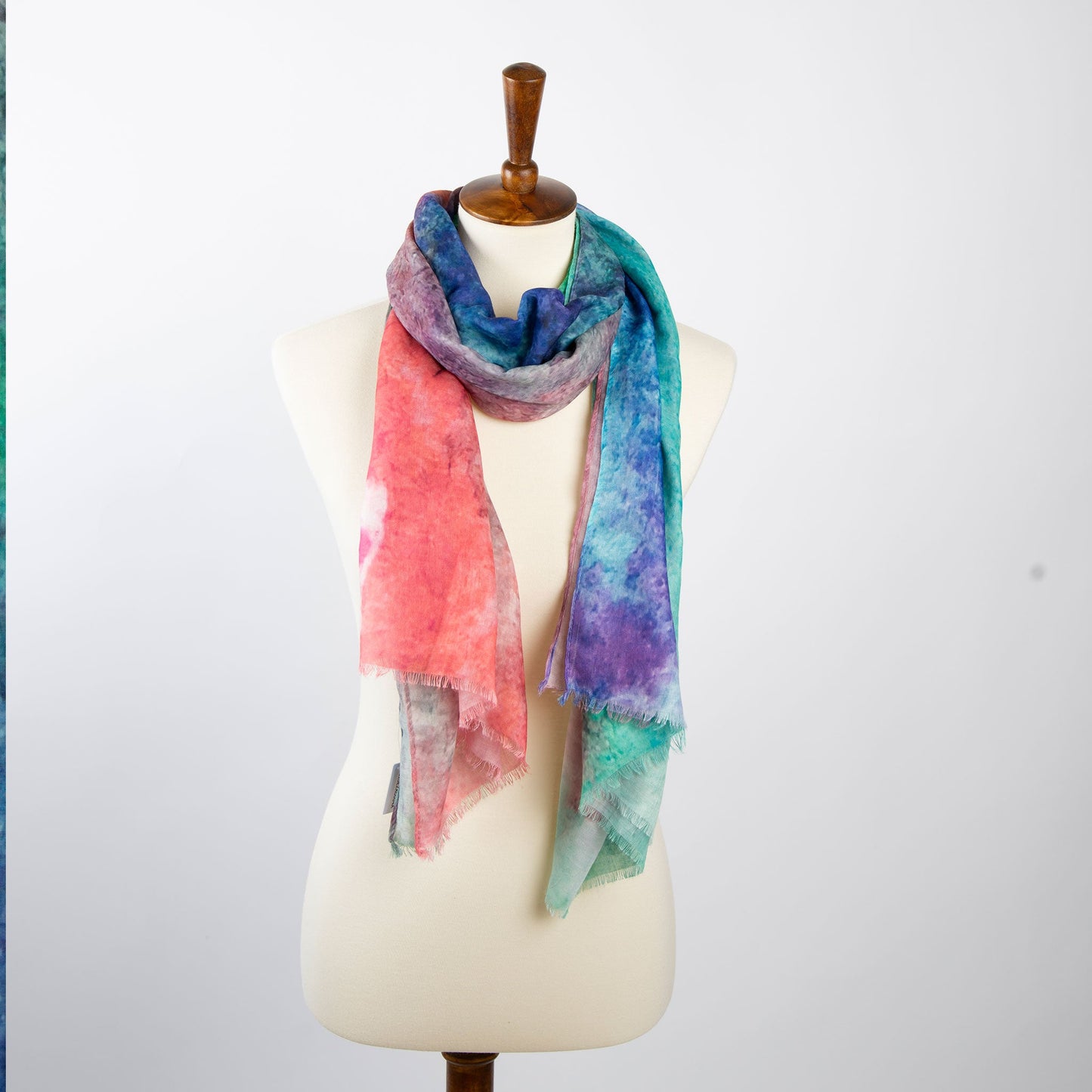 Audrina Abstract Lightweight Scarf