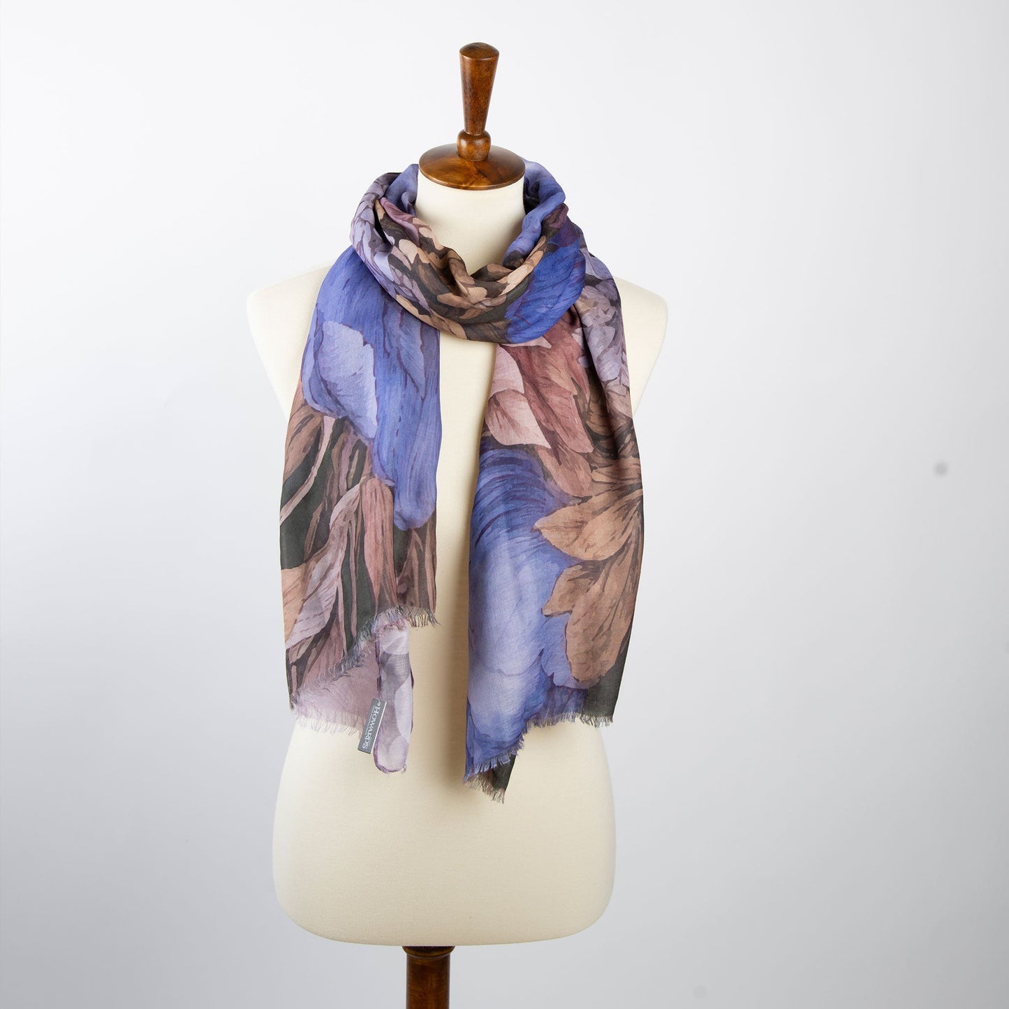 Embry Bold Floral Lightweight Scarf