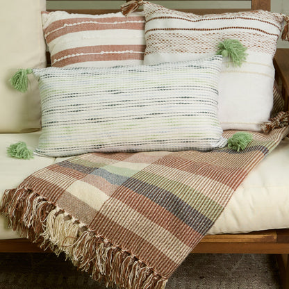 Carter Plaid Indoor/Outdoor 50x70 Throw