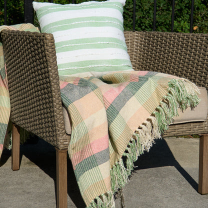 Carter Plaid Indoor/Outdoor 50x70 Throw