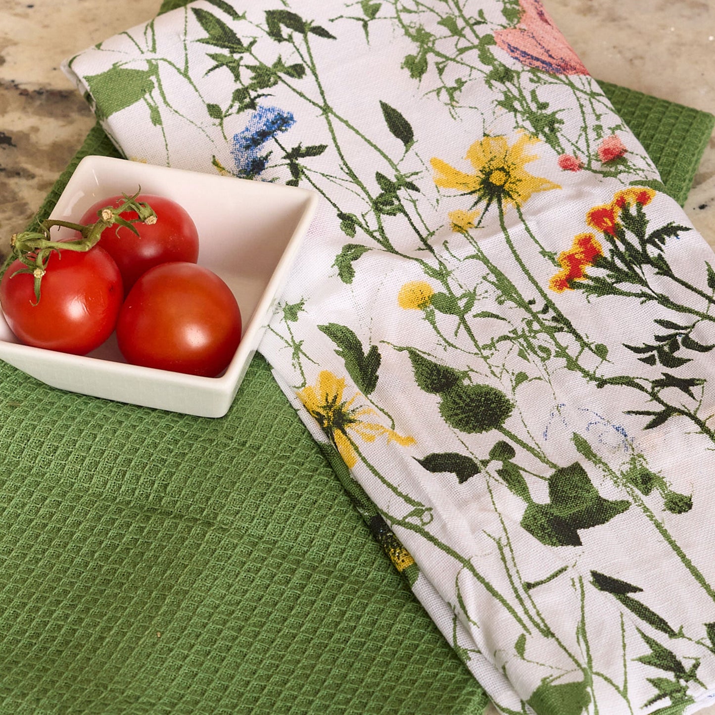 3 Piece Spring Meadow Tea Towel Set