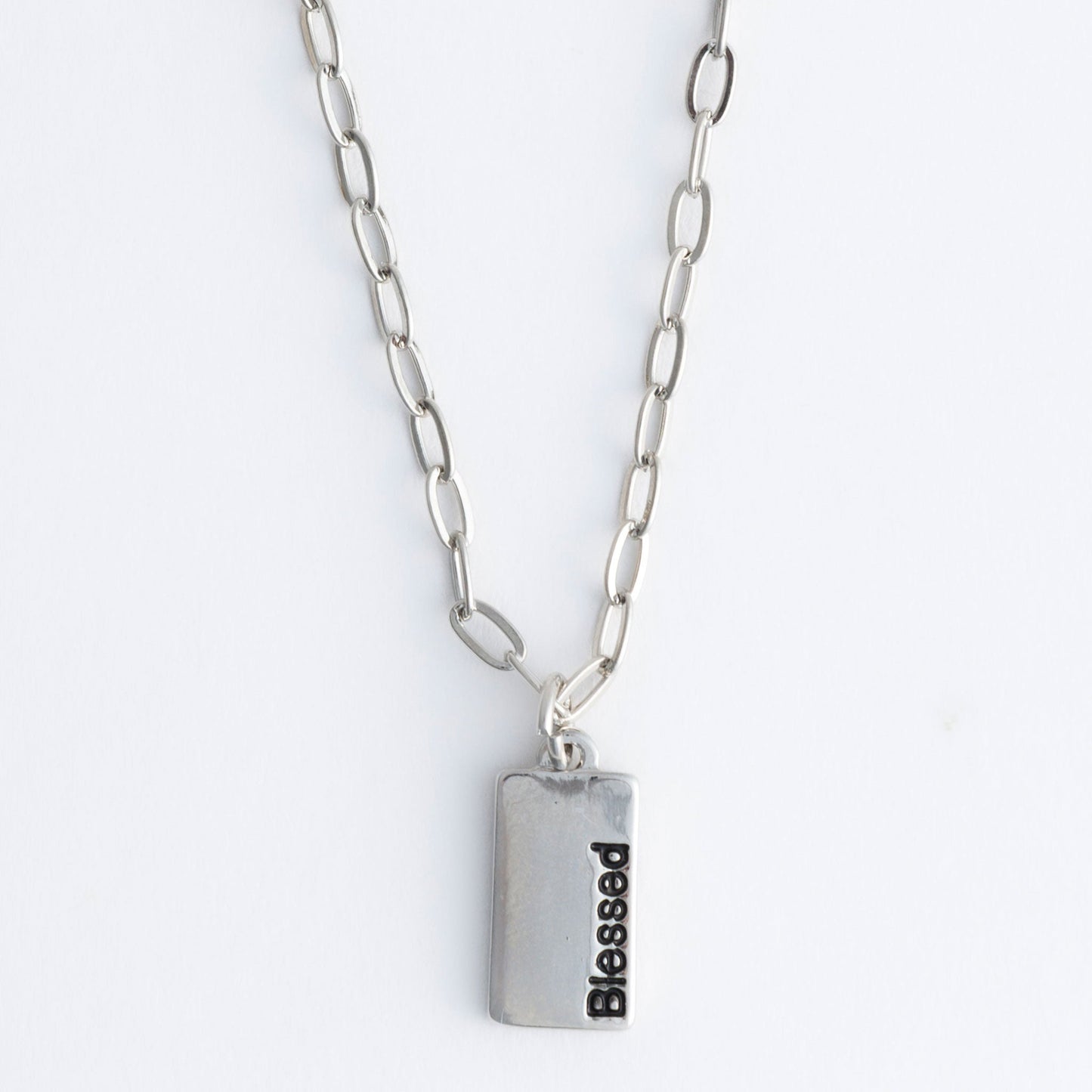 Amira Simply Blessed Greeting Card Necklace