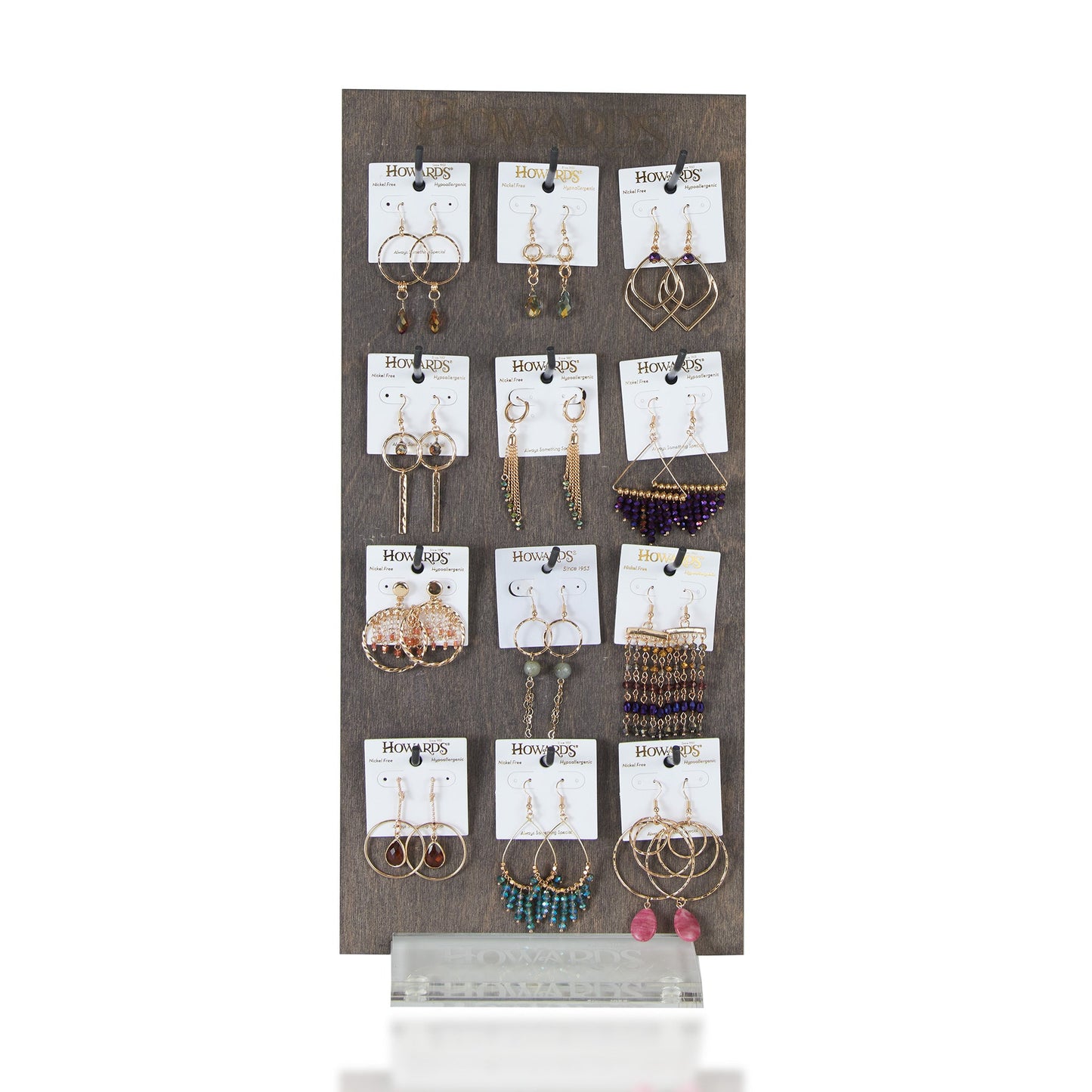 24 Piece Kina Earring Unit with Display