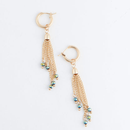 Kina Chandelier Hoop Earrings
