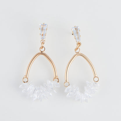 Adria Crystal Teardrop Earrings