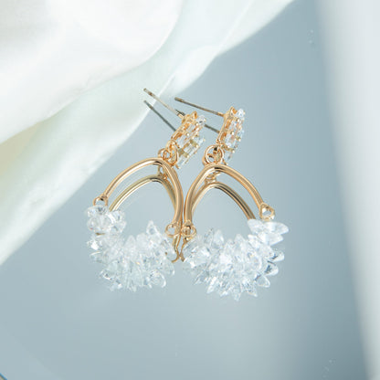 Adria Crystal Teardrop Earrings