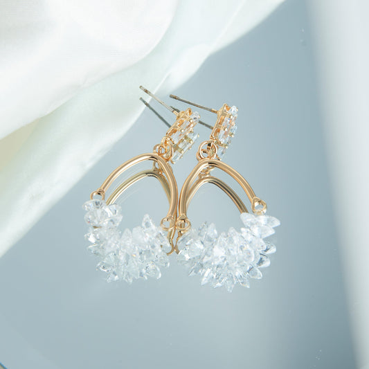 Adria Crystal Teardrop Earrings