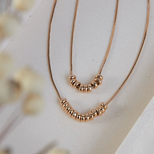 Marilee Multi Row Beaded Necklace
