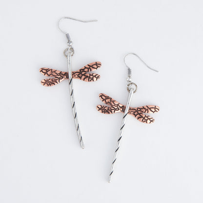 Wild Spirit Dragonfly Earrings