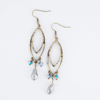 Wild Spirit Double Oval Earrings