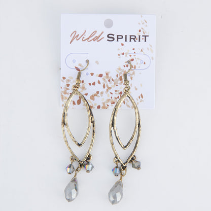 Wild Spirit Double Oval Earrings