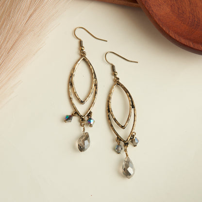 Wild Spirit Double Oval Earrings