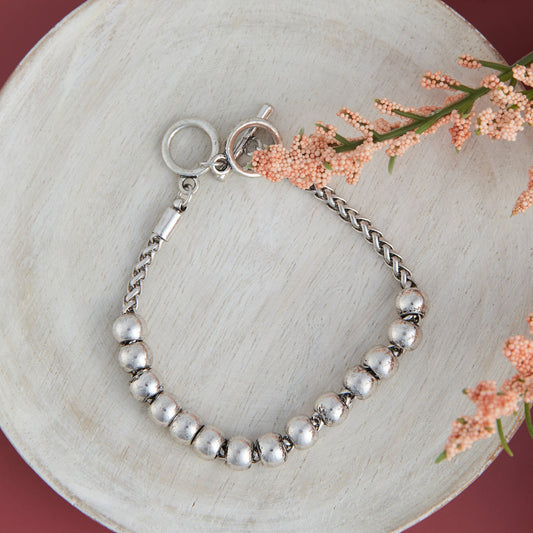 Darcie Beaded Toggle Bracelet