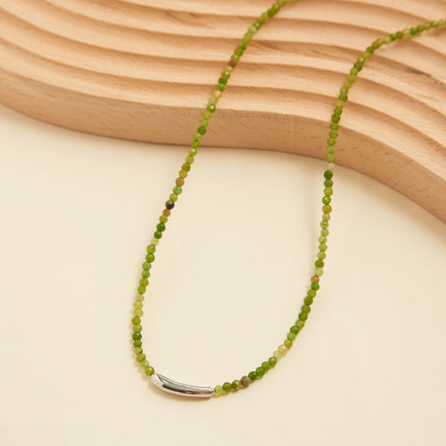 Aira Genuine Fluorite Dainty Necklace