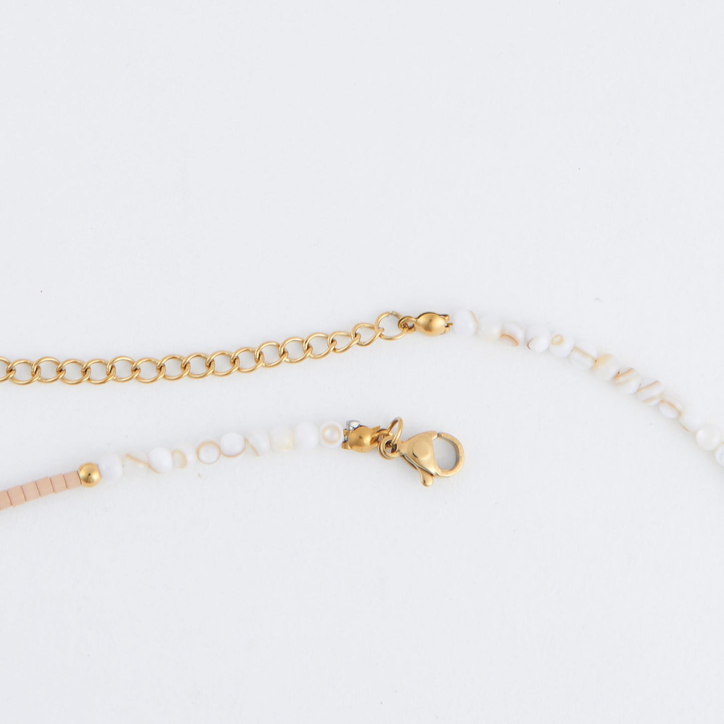 Aira Genuine Dalmatian Jasper Dainty Necklace