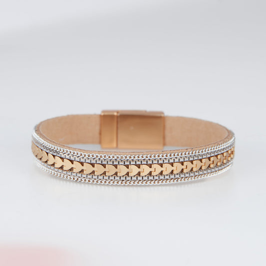 Marlie Multi Row Magnetic Bracelet