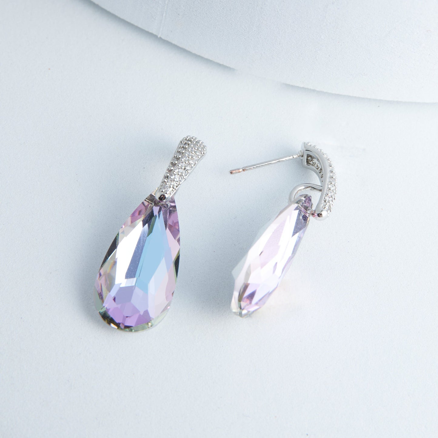 Coraline Teardrop Gemstone Earrings