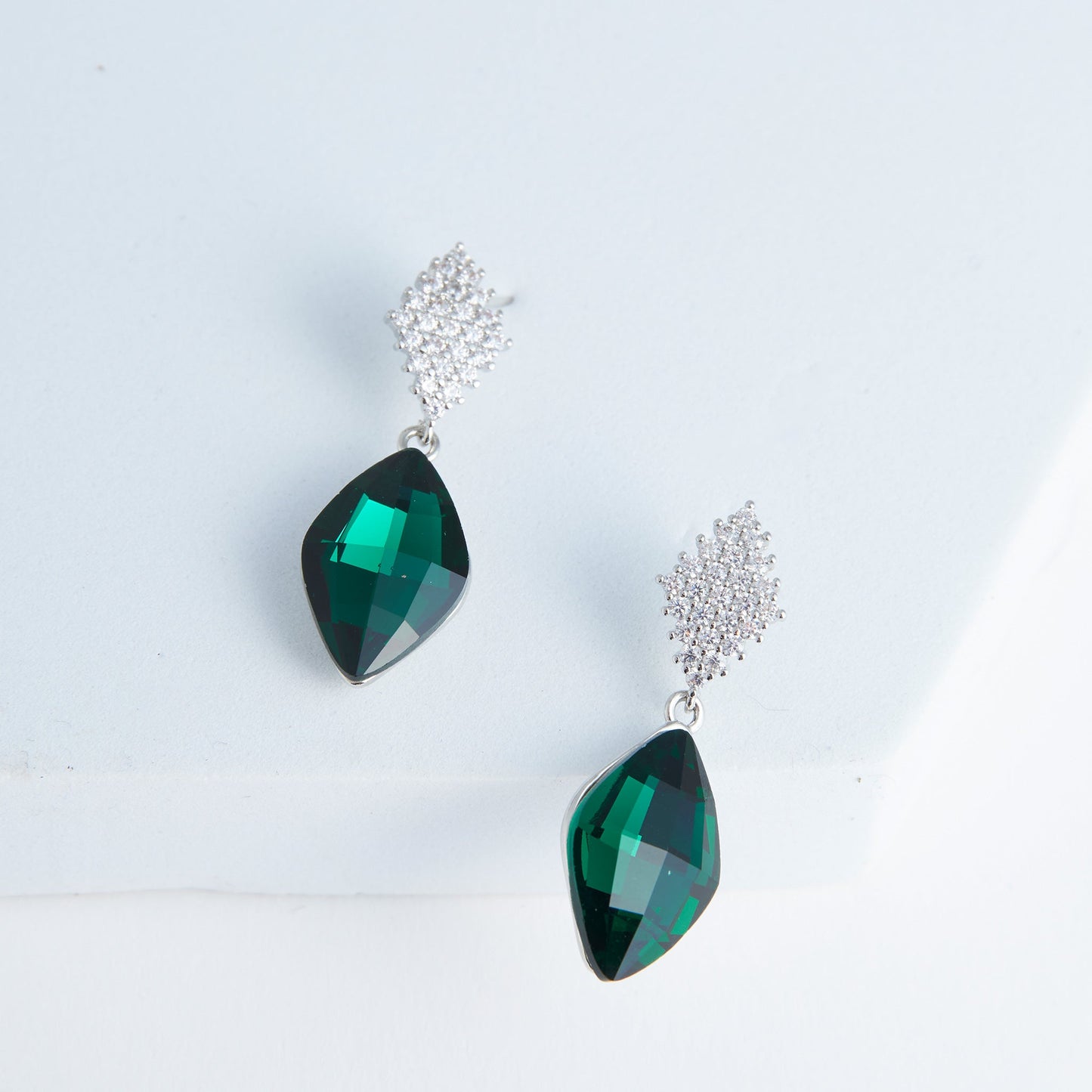 Coraline Diamond Gemstone Earrings
